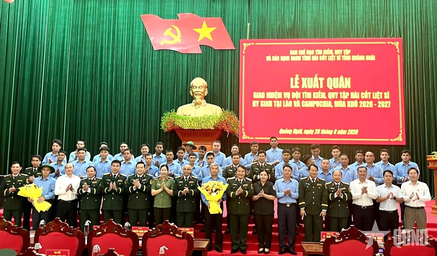 Đội K53 (Bộ CHQS tỉnh Quảng Ngãi): Xuất quân tìm kiếm, quy tập hài cốt liệt sĩ tại Lào và Campuchia
